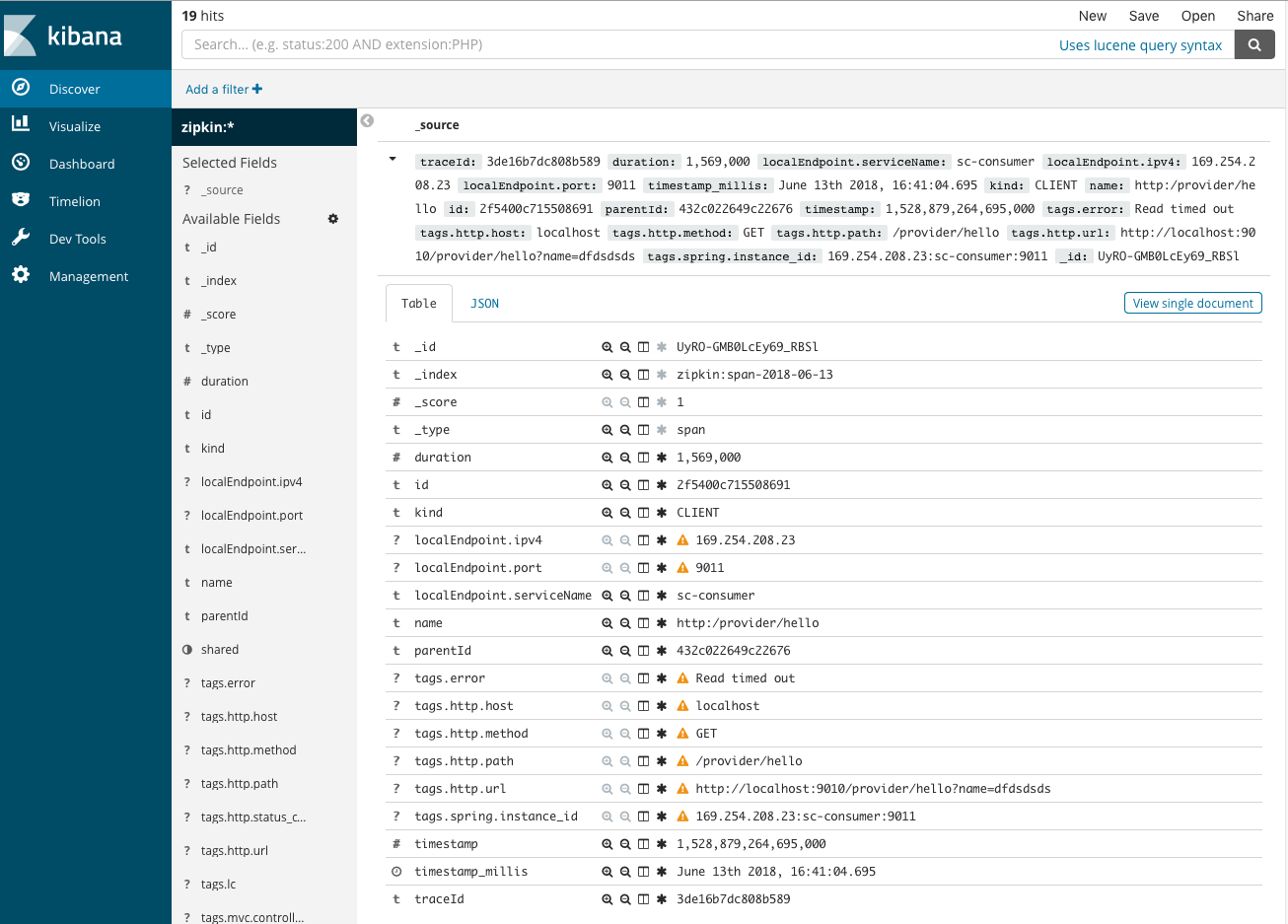 日志收集-zipkin-kibana